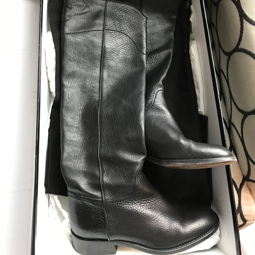Authentic Chanel riding boots